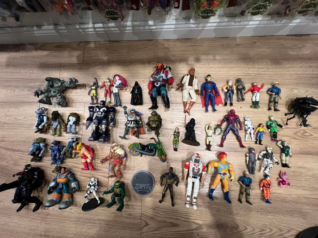 Action figures vintage speelgoed thundercats bravestarr etc, Ophalen of Verzenden