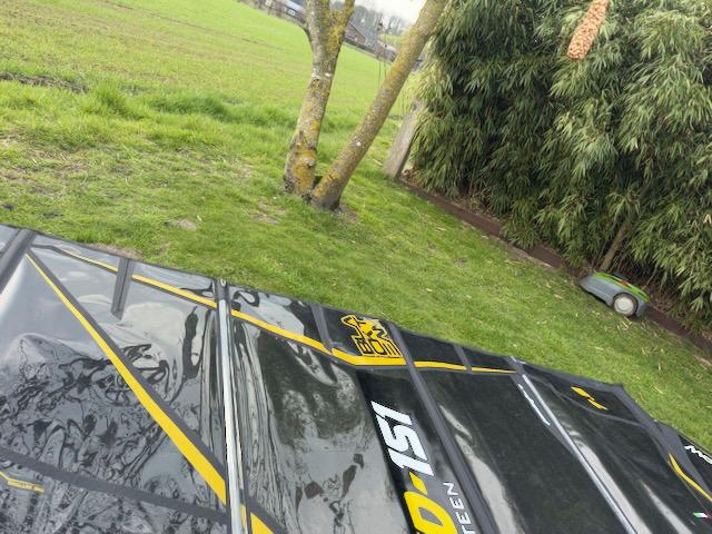 Point-7 ACK-Pro 7.8 / Mast K100-460, Ophalen, Met draagtas, 7 m² of meer, Zo goed als nieuw