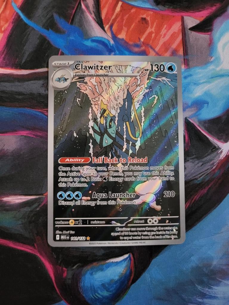 Clawitzer - Mega Evolutions #141/132, Ophalen of Verzenden, Zo goed als nieuw