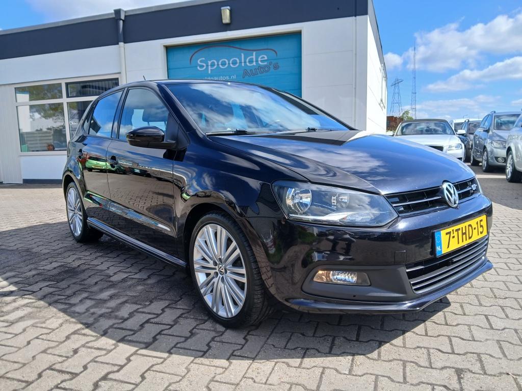 Volkswagen Polo 1.4 TSI GT/Automaat/5-Deurs/Leer (bj 2014), Euro 5, Gebruikt, 4 cilinders, Origineel Nederlands