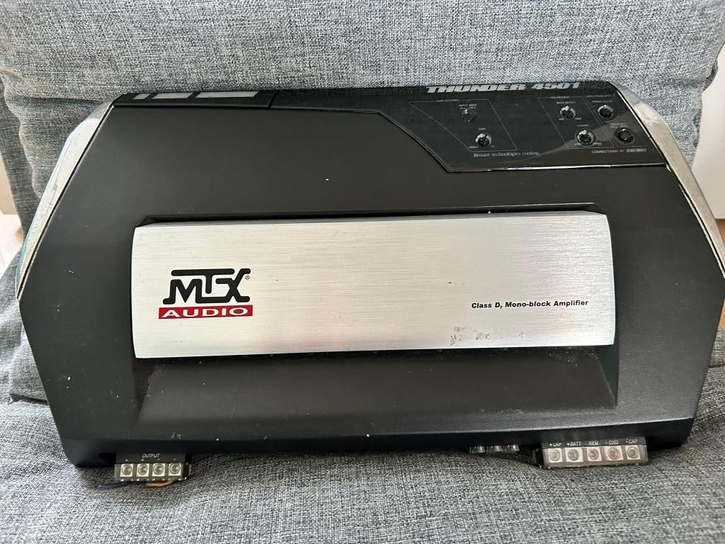 MTX amplifier class d mono-block, Auto diversen, Autospeakers, Ophalen, Gebruikt