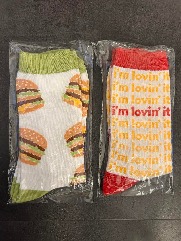 Mcdonalds Sokken Maat 39-42 NIEUW, Sokken en Kniesokken, Overige kleuren, Nieuw, Ophalen of Verzenden