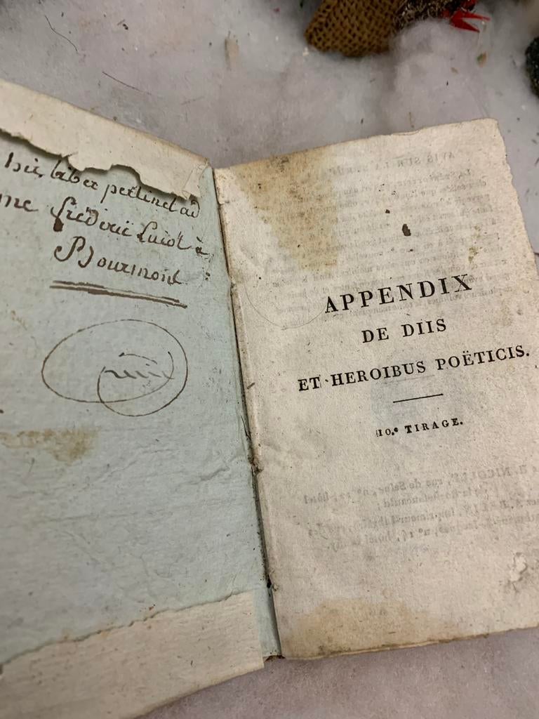 Zeldzaam appendix boekje, Ophalen of Verzenden, Onbekend