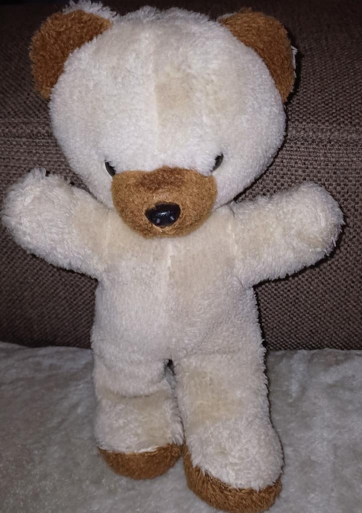 Vintage beer met opwind mechanisme (defect), Ophalen of Verzenden, Gebruikt, Stoffen beer, Overige merken