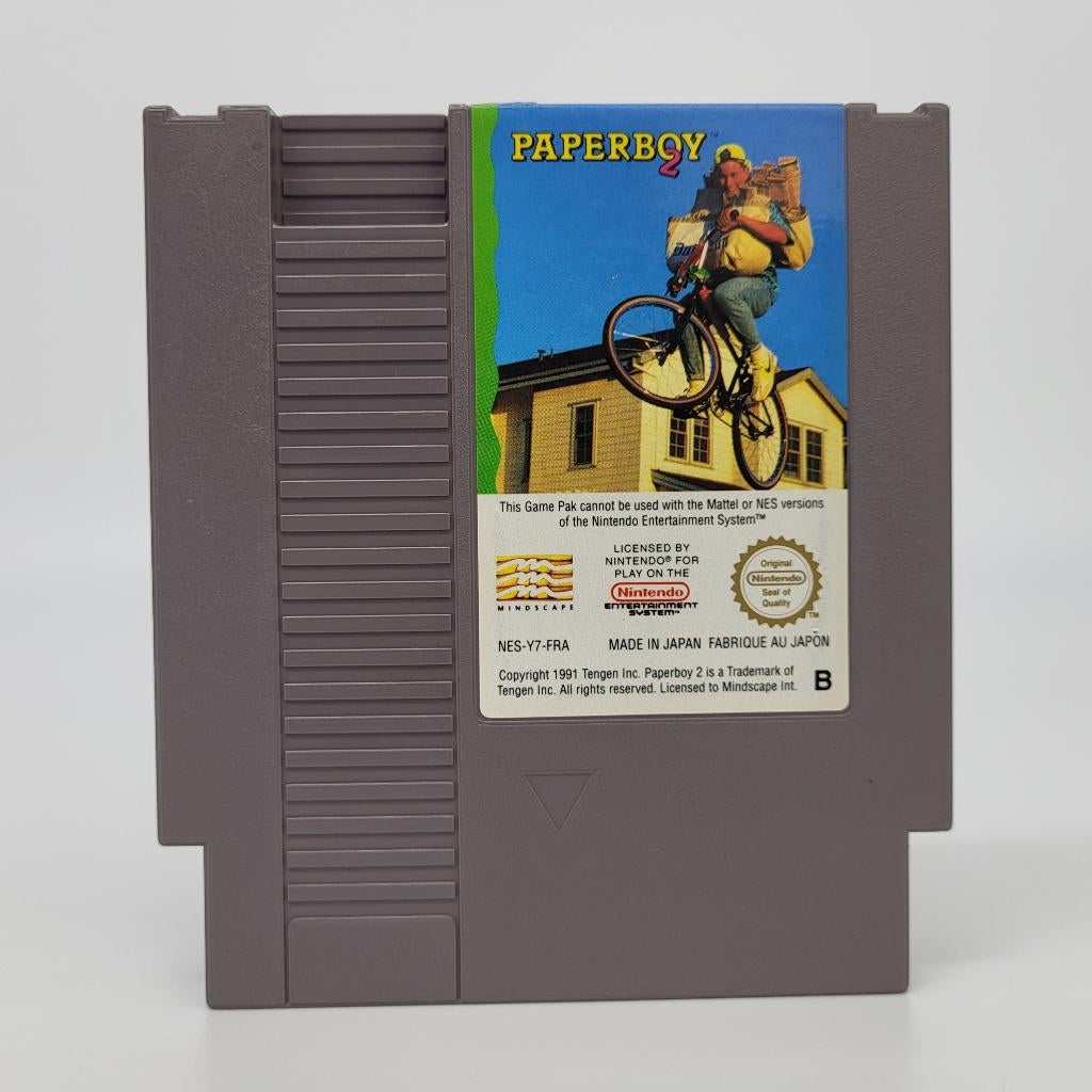 Paperboy 2 - Nintendo NES Cartridge - PAL B FRA, Gebruikt, Overige genres, 1 speler, Ophalen of Verzenden