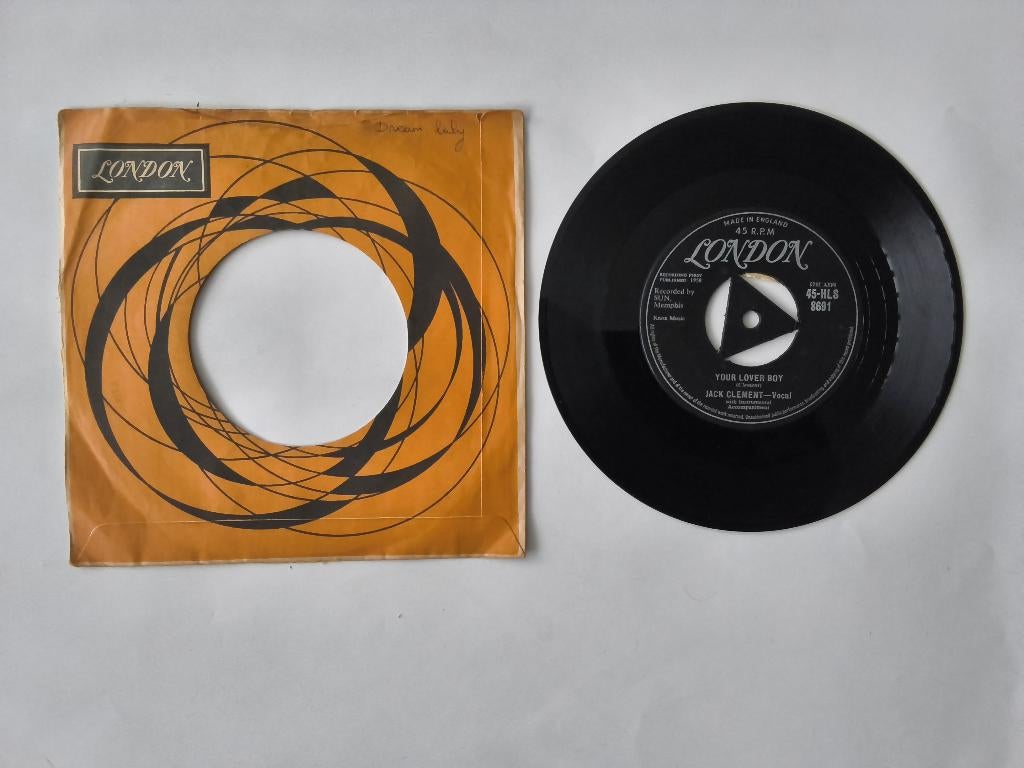 Vinyl single Rockabilly zeldzaam. Jack Clement, Cd's en Dvd's, Vinyl Singles, Gebruikt, Overige genres, 7 inch, Single