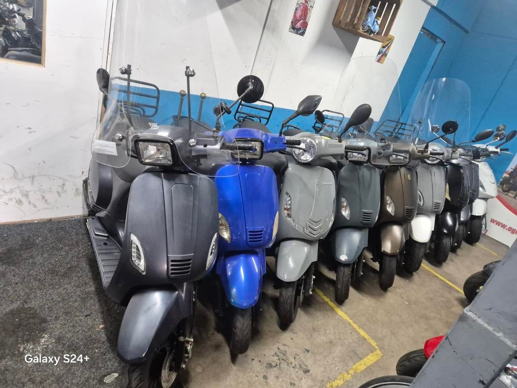 Partij lopende nette scooters, Ophalen of Verzenden, Gebruikt, Benzine, Overige merken