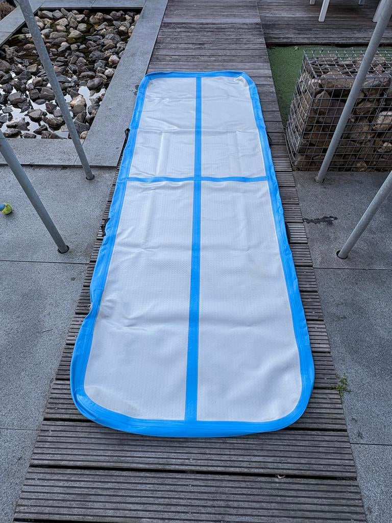 Opblaasbare Gymnastiek/Turn Mat - Airtrack, Ophalen of Verzenden, Zo goed als nieuw