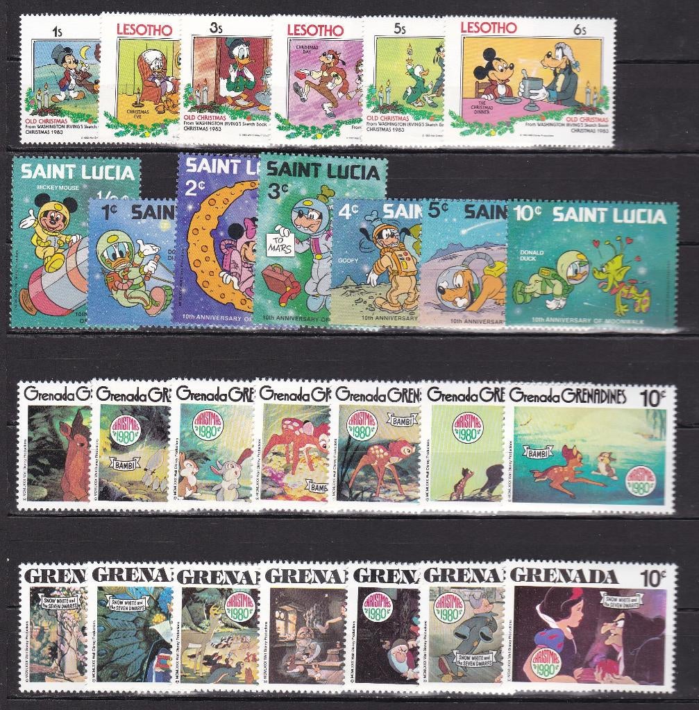 0413) Disney div landen, Ophalen of Verzenden, Overige thema's