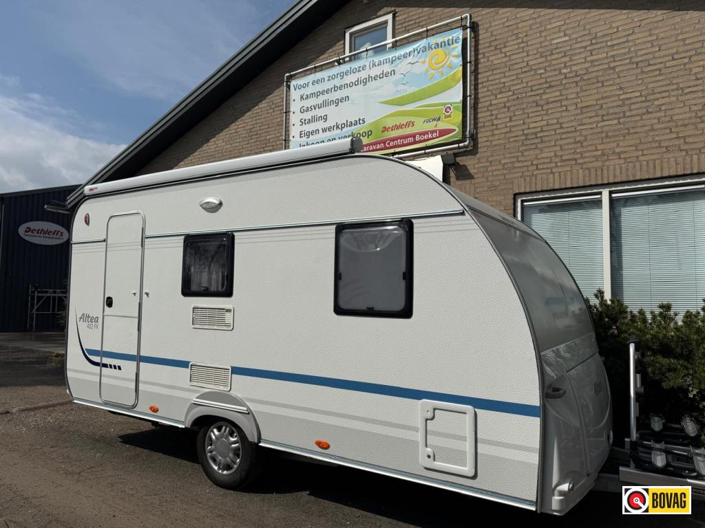 Adria Altea 432 PX +luifel+fietsenrek, Caravans en Kamperen, Caravans, Standaardzit, 750 - 1000 kg, Schokbreker, 4 tot 5 meter