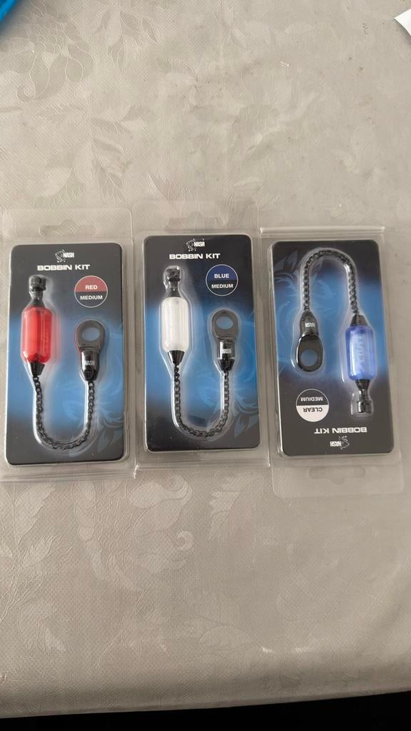 Nash Bobbin Kit - Set van 3 (Rood, Wit, Blauw), Ophalen of Verzenden, Nieuw, Overige typen