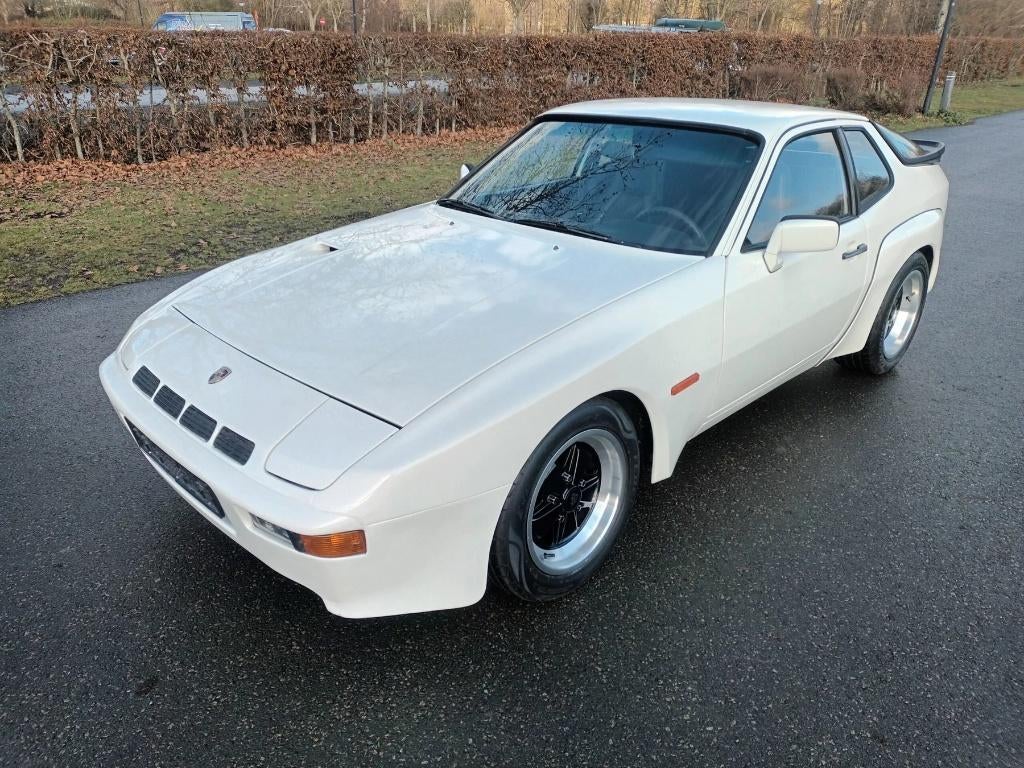 Porsche 924 Turbo (Carrera GT replica), Auto's, Porsche, Bedrijf, Benzine, Coupé, Handgeschakeld, Wit, Zwart, Leder en Stof, Achterwielaandrijving