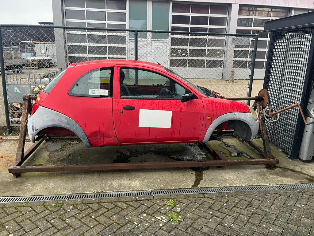 Kantel-simulator / rollover-simulator / omkeer-auto, Ophalen, Gebruikt