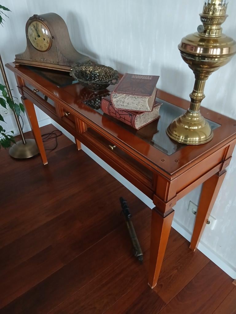 Mooie nette sidetable, Ophalen of Verzenden, Zo goed als nieuw, 25 tot 50 cm, Rechthoekig
