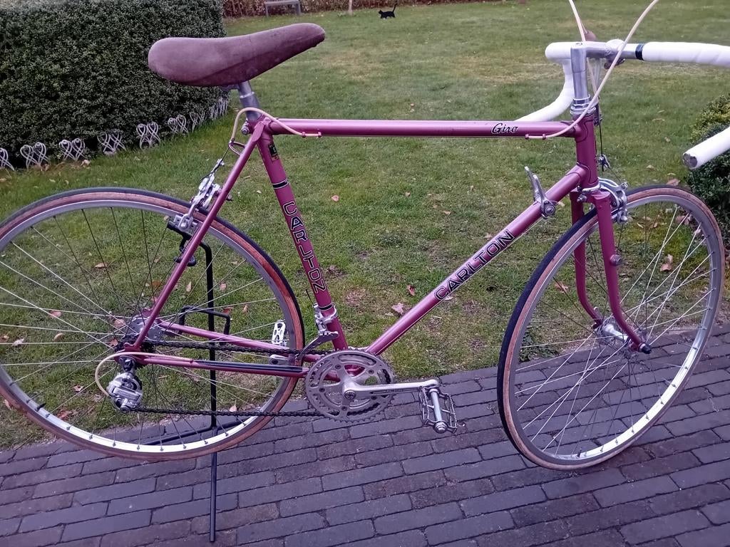 Vintage racefiets Raleigh, Fietsen en Brommers, Fietsen | Oldtimers, 55 tot 59 cm, Ophalen, Raleigh, Jaren '60 of nieuwer