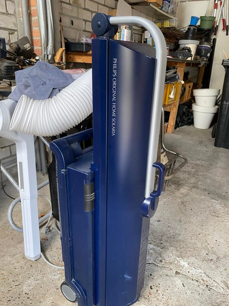 Inklapbare zonnebank Philips, Witgoed en Apparatuur, Ophalen, Gebruikt, Zonnebank enkelzijdig, Minder dan 10 lampen