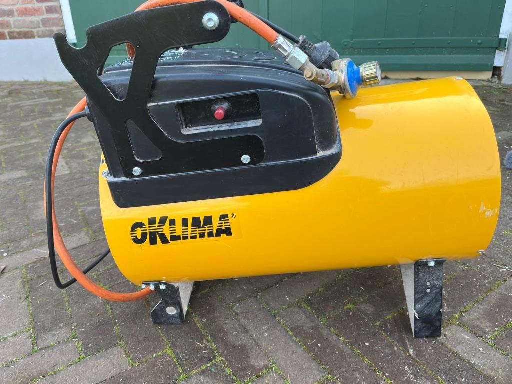 Gasheater Oklima SG 120-MC | Piëzo (weinig gebruikt), Ophalen, 30 tot 80 cm, Hoog rendement (Hr), Kachel