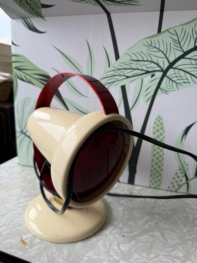 Philips warmte lamp oud, Ophalen