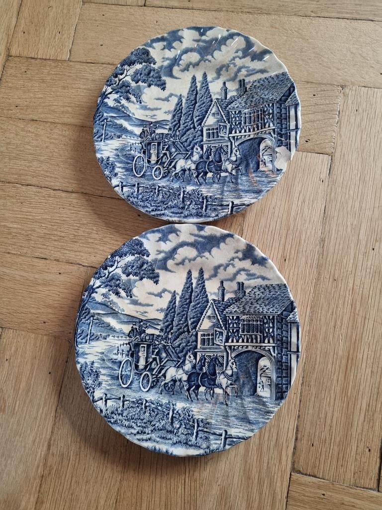 2 Myott Royal Mail borden, 20cm, Ophalen of Verzenden