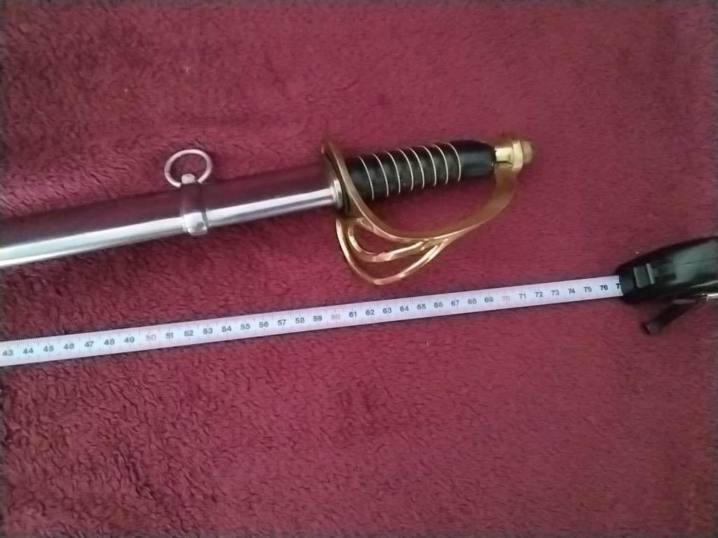 Militair Zwaard/Sabel met Schede - Jaartal 1880, Ophalen, Overige soorten, Overige gebieden, Zwaard of Sabel