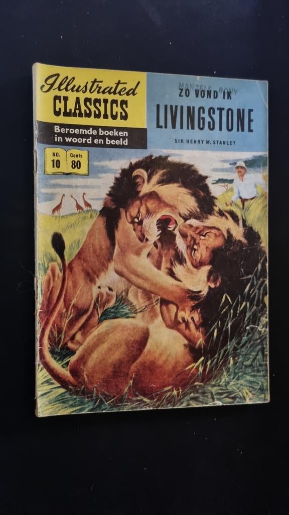 Illustrated Classics: Livingstone - Zo Vond Ik Livingstone, Ophalen of Verzenden