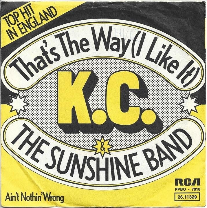 K.C. and the Sunshine Band - That's the way uit 1975, Gebruikt, Verzenden, 7 inch, Single