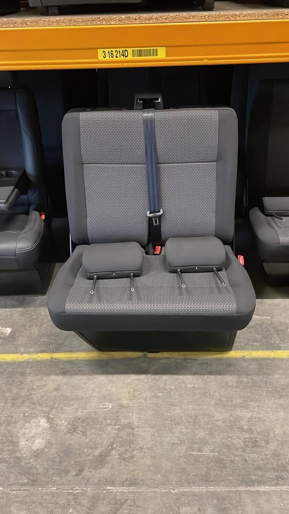 VW TRANSPORTER T6 T6.1 BIJRIJDERSBANK - BANK - 2 ZITSBANK, Auto-onderdelen, Interieur en Bekleding, Ophalen, Nieuw, Volkswagen
