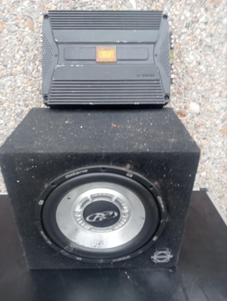 1000 watt subwoofer versterker 300rms phoenix gold jbl, Ophalen