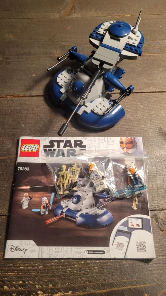 Lego AAT 75283, Ophalen of Verzenden, Zo goed als nieuw, Complete set, Lego