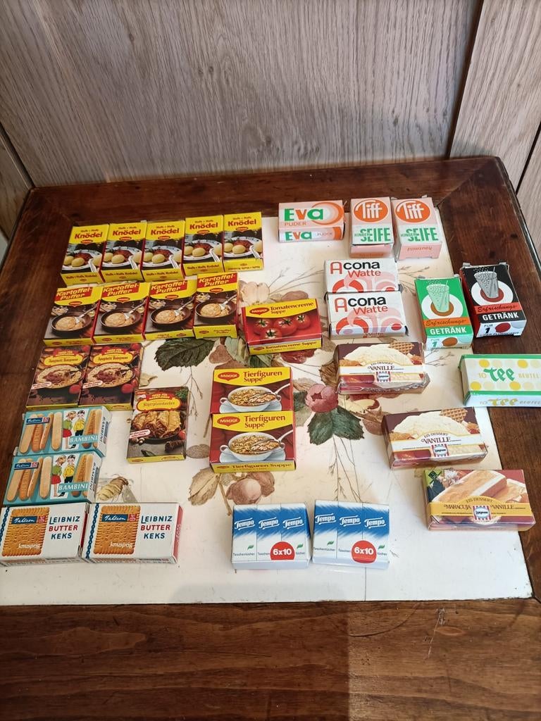 Etenswaren voor kinder winkeltje, Ophalen of Verzenden, Gebruikt