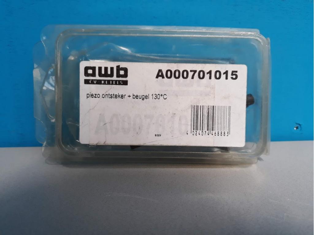 Onsteker+beugel 130C Awb  Piezo Art.nr: A000701015, Niet ingevuld, Cv-ketel of Combi-ketel, Niet ingevuld, Nieuw