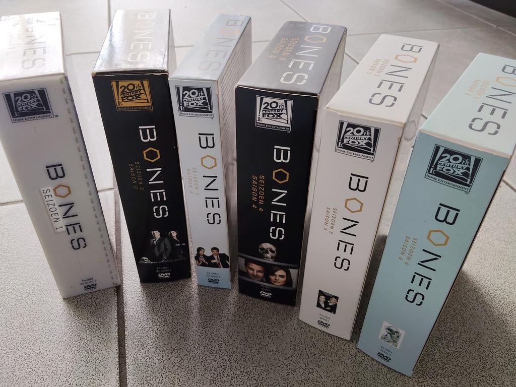 Bones Seizoen 1 t/m 6 DVD Boxset, Gebruikt, Boxset, Drama, Ophalen of Verzenden