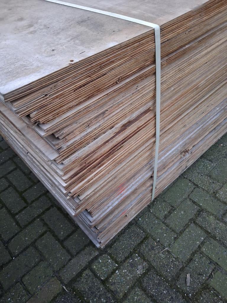 gebruikte underlayment platen, Ophalen, Gebruikt, Minder dan 180 cm, Palen