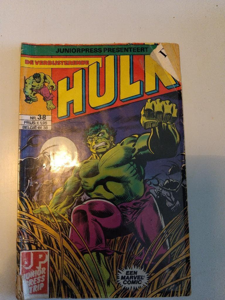 De Verbijsterende Hulk" nummer 38, Boeken, Strips | Comics, Verzenden, Europa, Junior Press, Gelezen