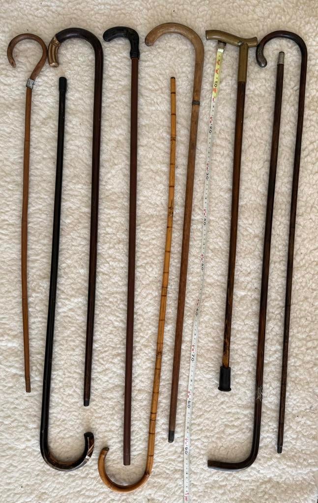 Wandelstok met dunne steel, Ophalen of Verzenden, Zo goed als nieuw