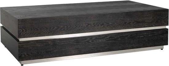 Salontafel Richmond Blackbone GOUD 150x80, Overige houtsoorten, Gebruikt, 100 tot 150 cm, Minder dan 50 cm