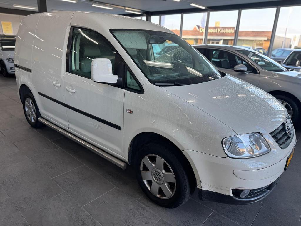 Volkswagen Caddy 1.9 TDI navigatie airco elektrische pakket, Auto's, Voorwielaandrijving, Stof, Gebruikt, Parkeersensor