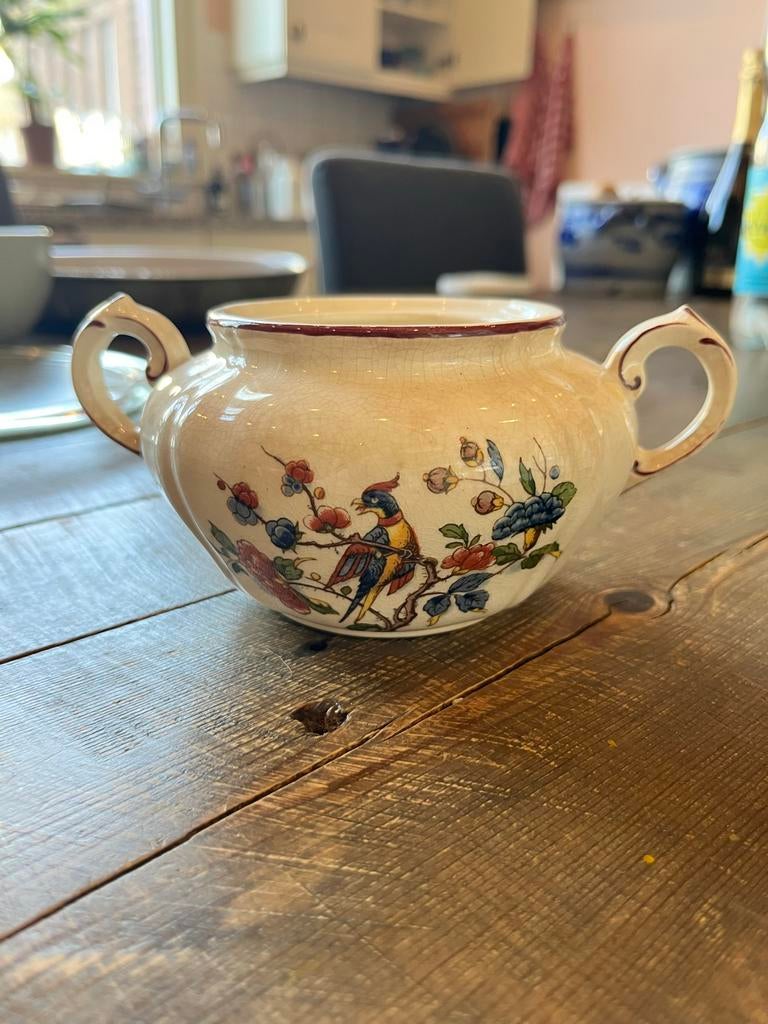 Villeroy & Boch Phoenix Mettlach vintage suikerpot, Ophalen