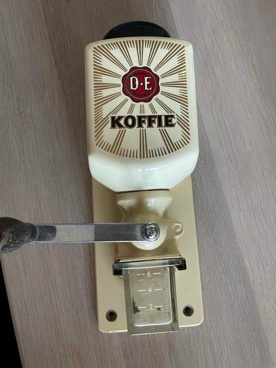 Douwe Egberts koffiemolen, Antiek en Kunst, Antiek | Keukenbenodigdheden, Ophalen of Verzenden