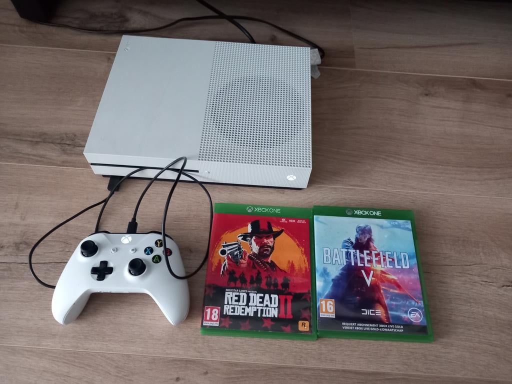 Xbox one, Spelcomputers en Games, Spelcomputers | Xbox One, Ophalen, Zo goed als nieuw, 500 GB, Met 1 controller