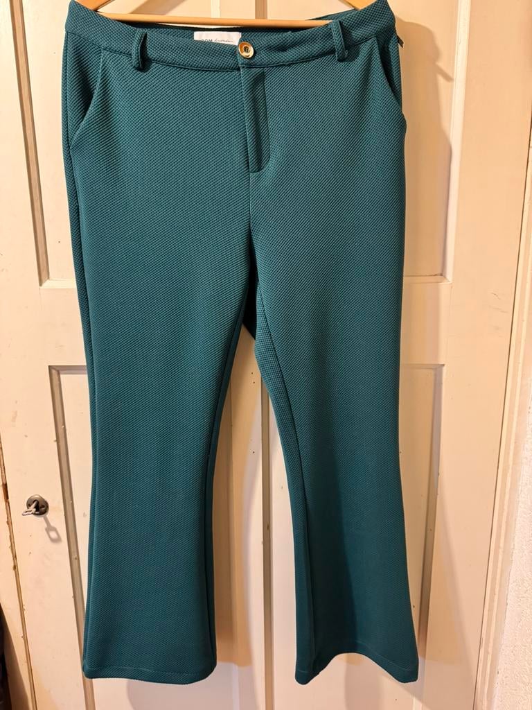 Pom amsterdam leuk groene broek maat 42., Maat 42/44 (L), Ophalen of Verzenden, Zo goed als nieuw, Lang