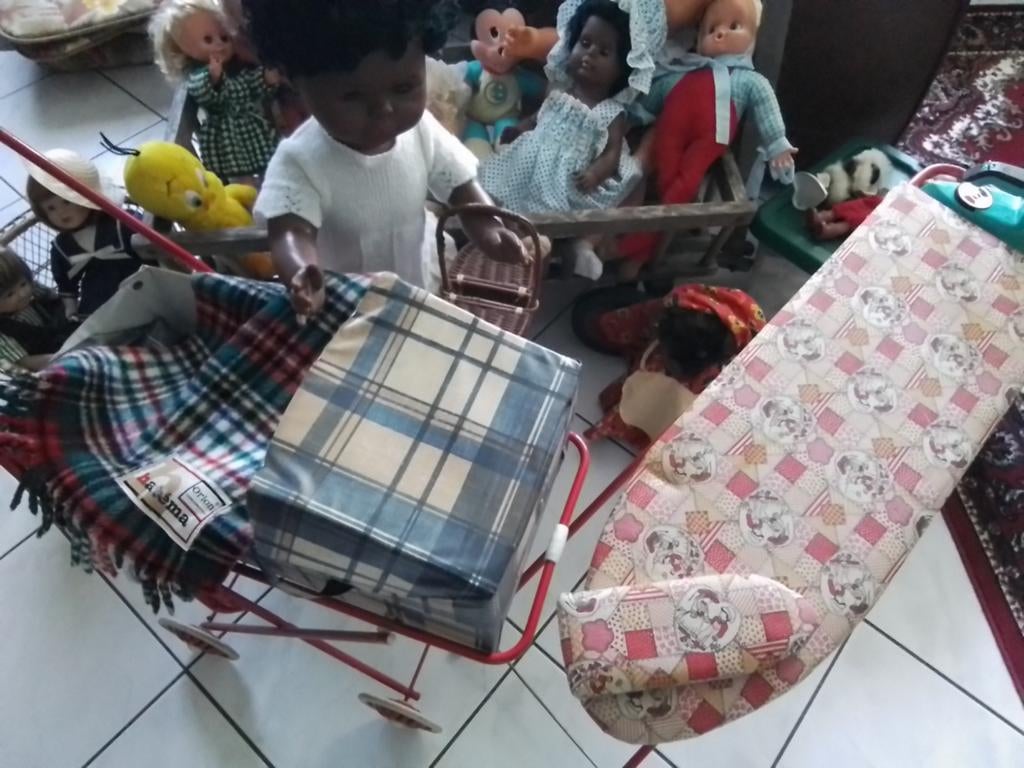 Div vintage poppen en benodigdheden, Ophalen, Hout