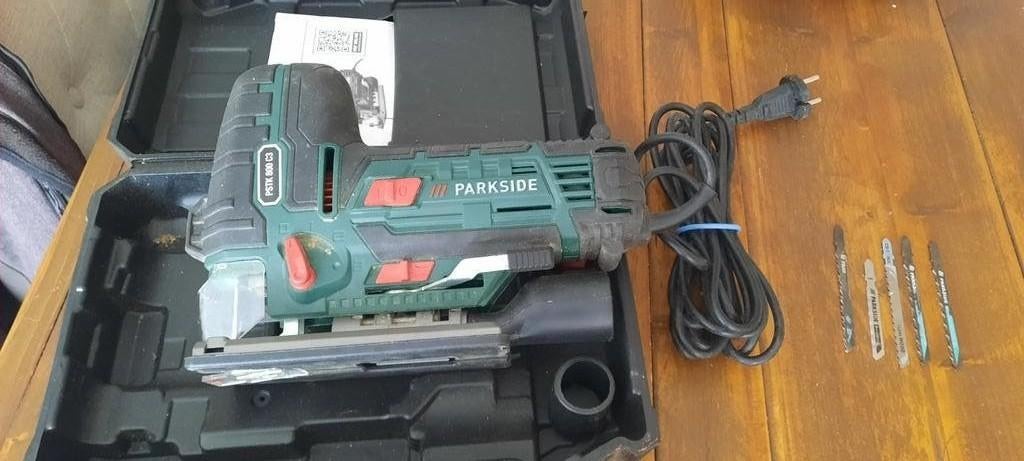 Parkside decoupeerzaag PSTK 800 C3, Gebruikt, Decoupeerzaag, Ophalen of Verzenden, Parkside