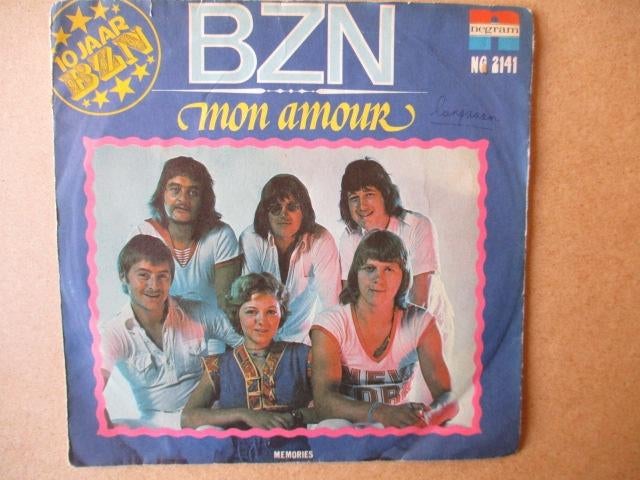 s5639 bzn - mon amour, Ophalen, Gebruikt, Overige genres, 7 inch