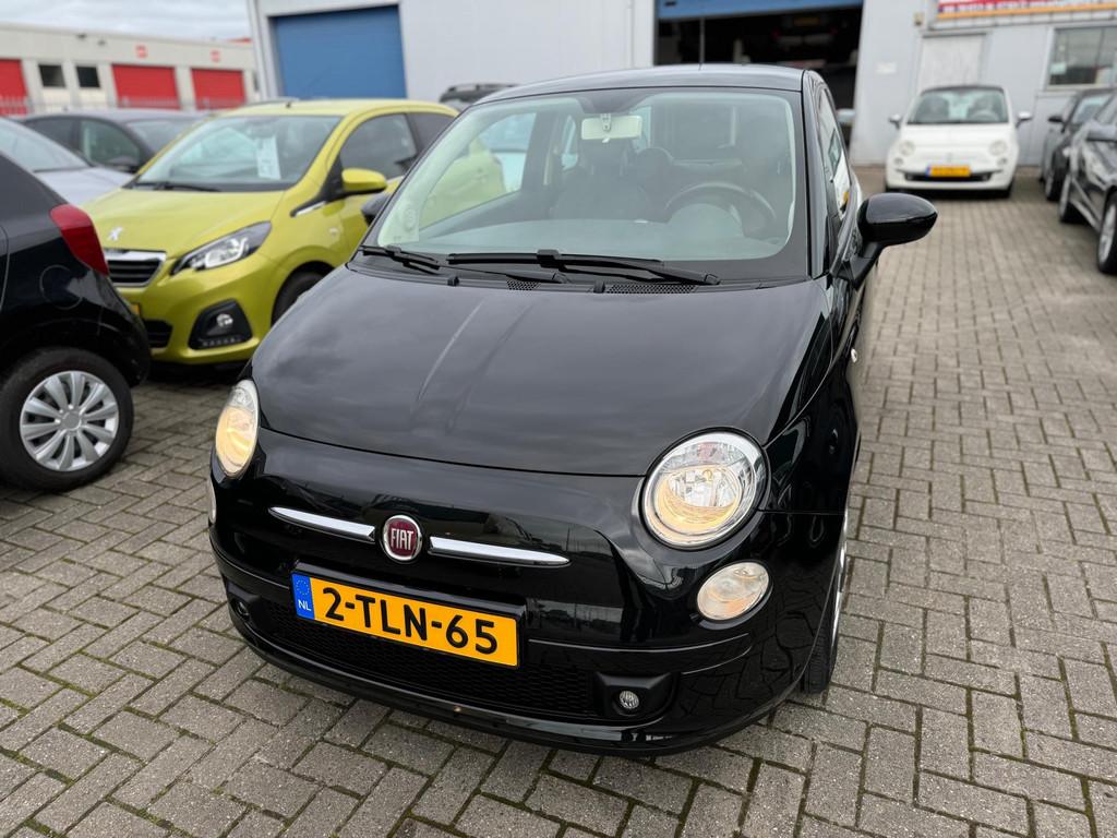 Fiat 500 0.9 TwinAir Blackjack|Apk 02-2027, Voorwielaandrijving, Euro 5, 86 pk, Gebruikt