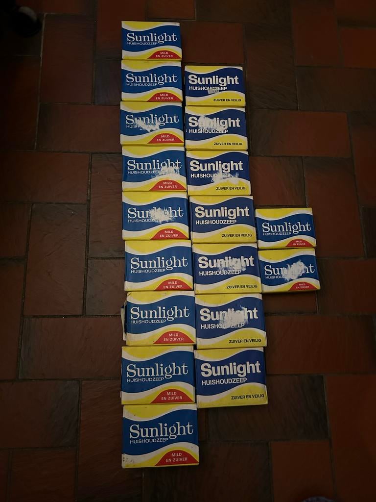 18 x2 stuks grote Sunlight huishoudzeep, Ophalen of Verzenden, Nieuw, Verpakking