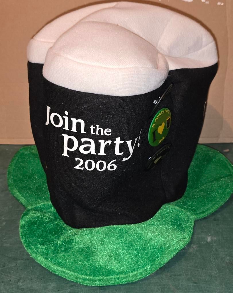 St. Patrick's Day Guinness hoed, Ophalen of Verzenden