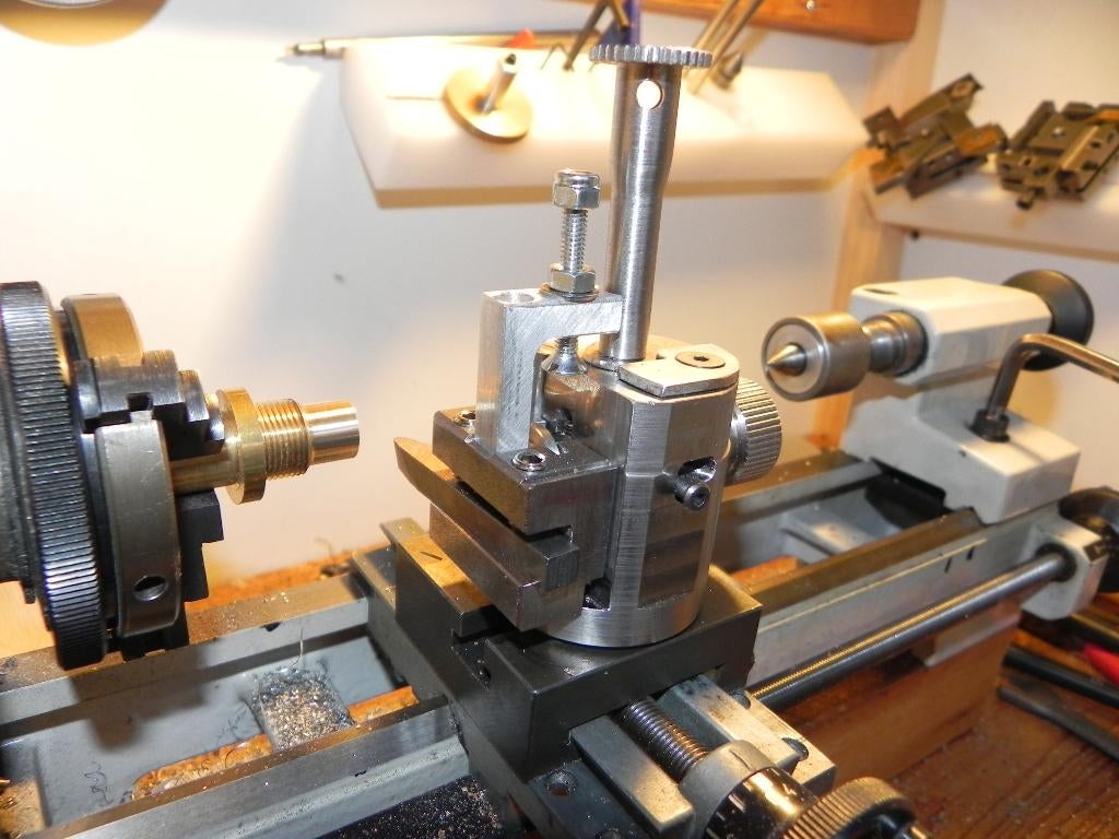 TE KOOP; BEITELHOUDER MET 16 SCHUITJES  VOOR EMCO 3/4, Ophalen, Nieuw, Metaaldraaibank