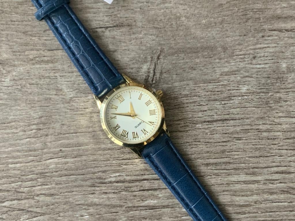 NIEUW - Eternal Love DamesHorloge - Horloge, Ophalen of Verzenden, Nieuw, Zwart, Android