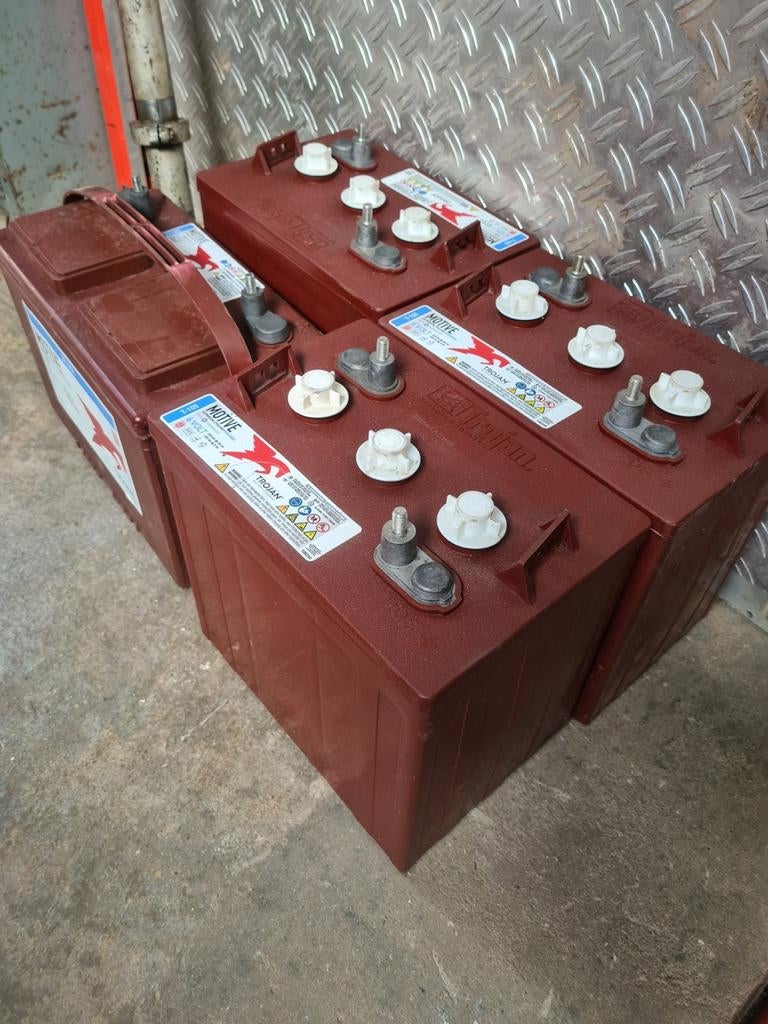 Trojan T105 Tractie Accu's - 225 Ah, 6 Volt, Ophalen, Nieuw